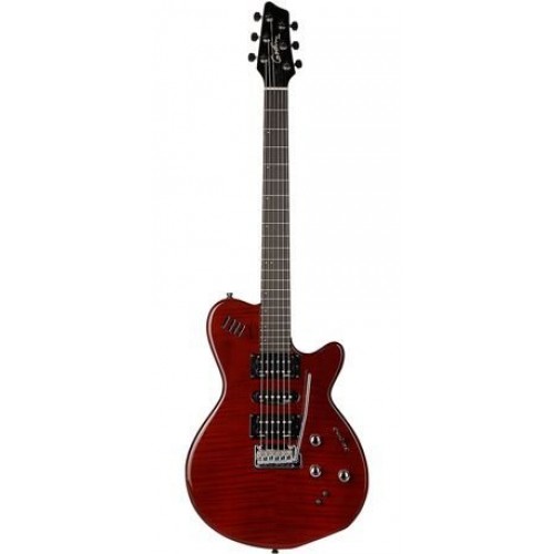 Godin XTSA Dark Trans Red Flame