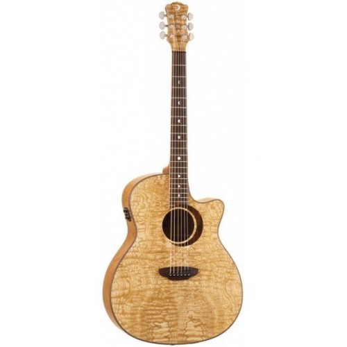 Luna Woodland Quilted Ash 12 String