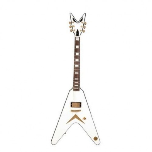 Dean V79 White Gold