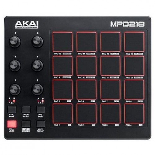 USB/MIDI-контроллер AKAI PRO MPD218