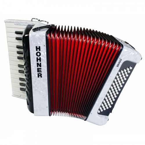 Аккордеон HOHNER The New Bravo II 60 (A16951) white