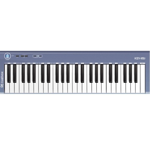 MIDI клавиатура Axelvox KEY49j blue