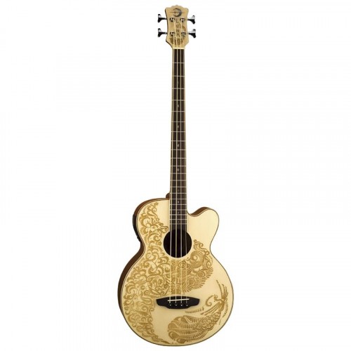 Luna Henna Acoustic Bass