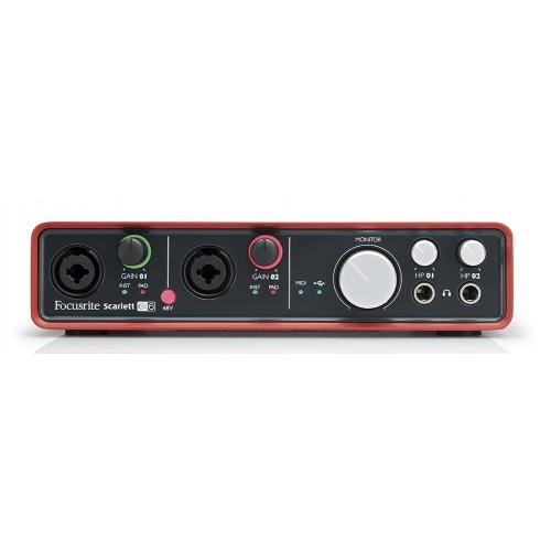 Focusrite Scarlett 6i6 USB аудио интерфейс
