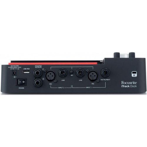 Focusrite iTrack Dock аудио интерфейс