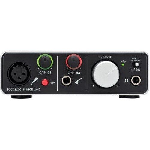 Focusrite iTrack Solo (Lightning) USB интерфейс