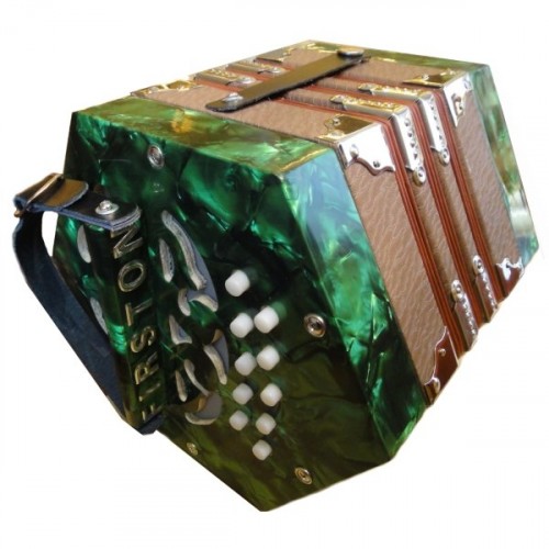 FIRSTON 20key Bandoneon Green