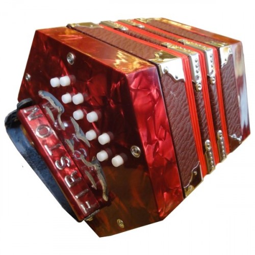 FIRSTON 20key Bandoneon Red