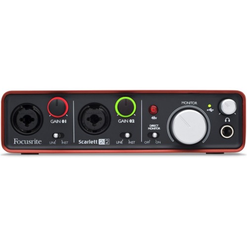 Focusrite Scarlett 2i2 2nd Gen USB