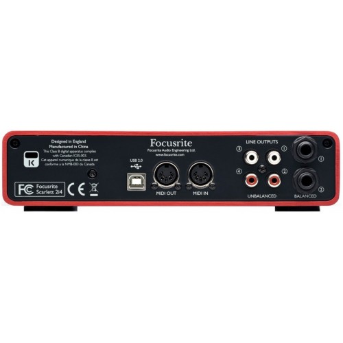 Focusrite Scarlett 2i4 2nd Gen USB