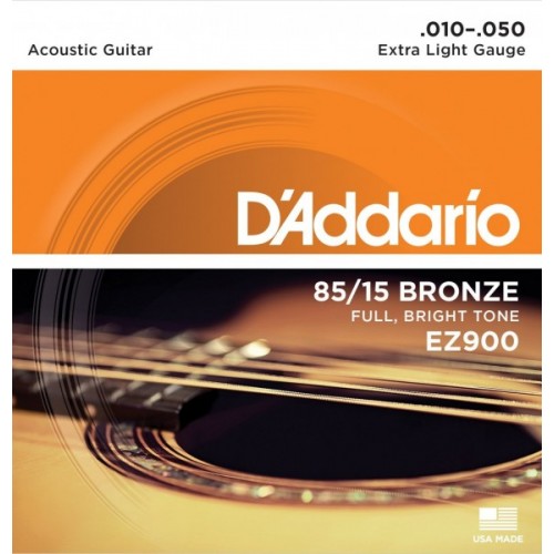 Струны для акустической гитары D'Addario EZ900