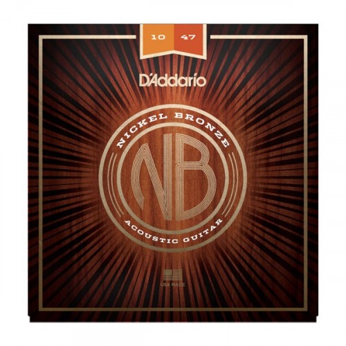 D'addario NB1047 Nickel Bronze 10-47