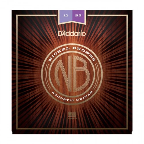 D'addario NB1152 Nickel Bronze 11-52