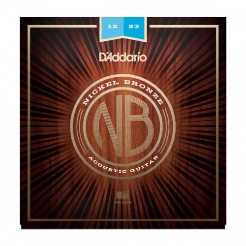 D'addario NB1253 Nickel Bronze 12-53