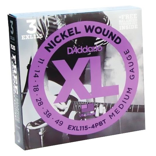 D'addario EXL115 / 4BT