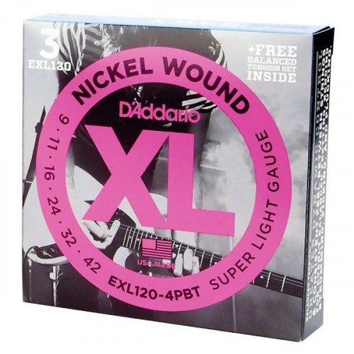 D'addario EXL120 / 4BT