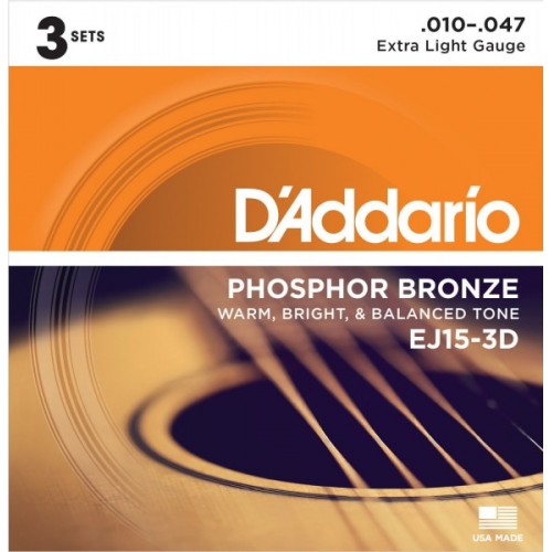 D'addario EJ / 15-3D