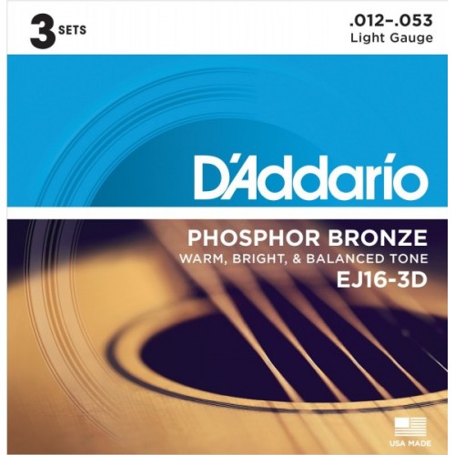 D'addario EJ / 16-3D