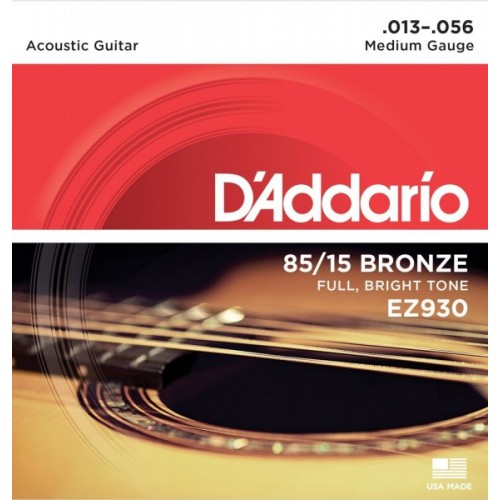 Струны для акустической гитары D'Addario EZ930