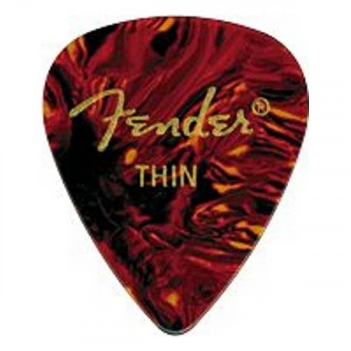 FENDER PICK - CLASSIC CELLULOID SHELL