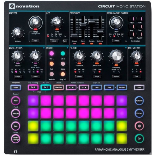 Синтезатор Novation Circuit Mono Station