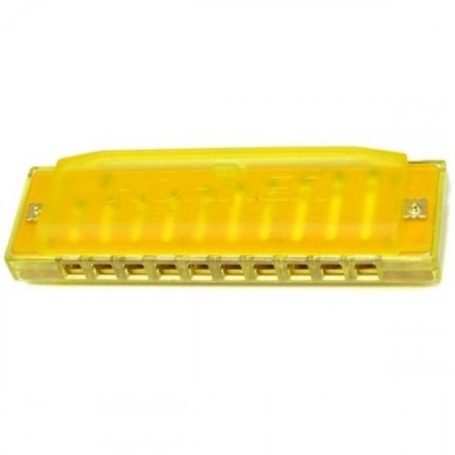 Диатоническая губная гармошка Hohner Happy Yellow