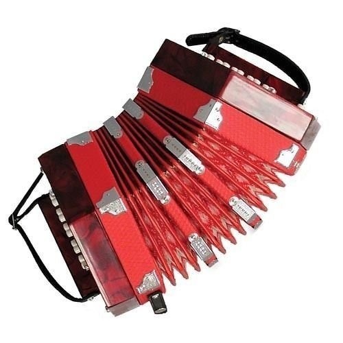 FIRSTON 30key Bandoneon Red